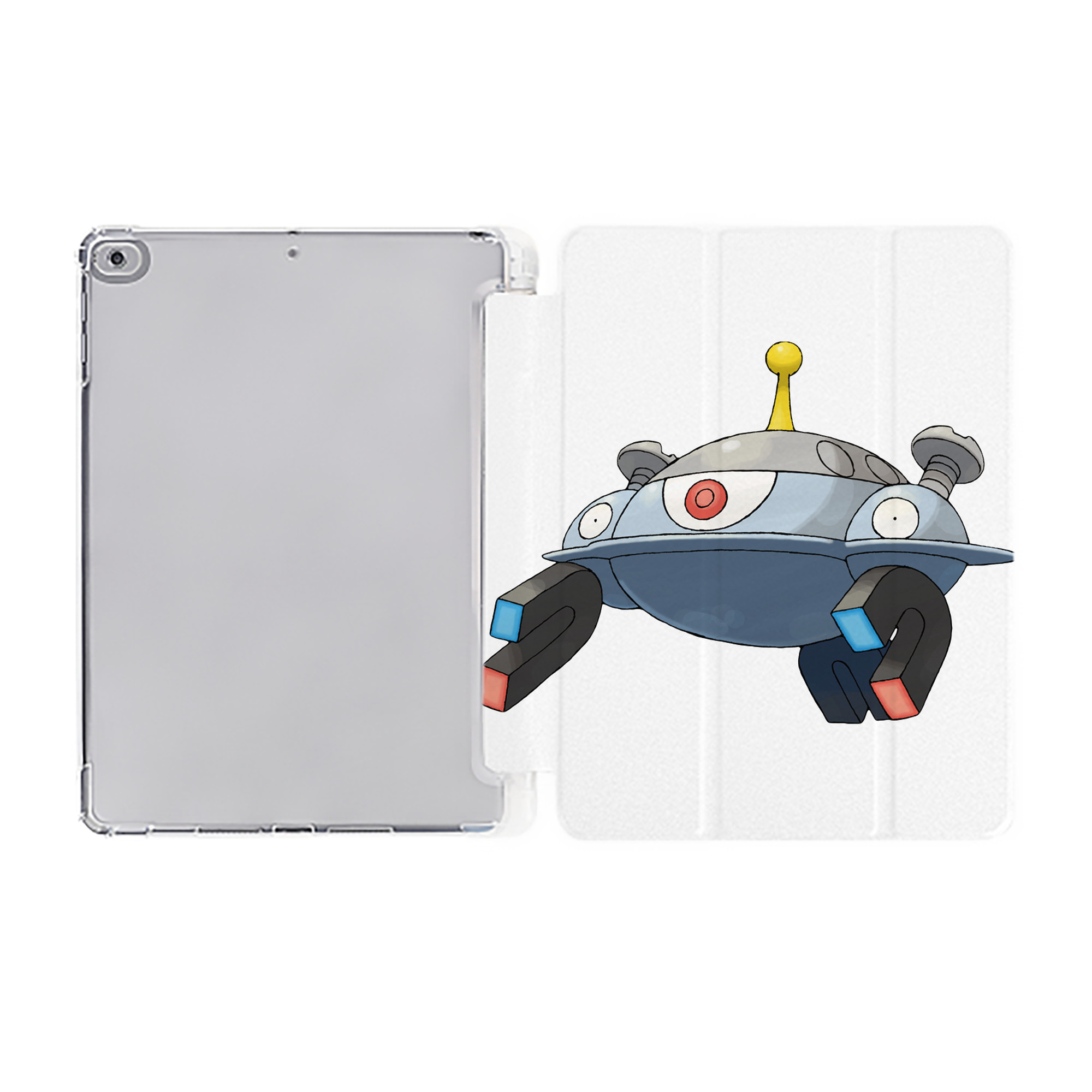（画像用） ポケットモンスター Pokémon IPad ケース ペン収納付き 三つ折りスタンド PUレザー×シリコン 対応機種9.5/10.5/10.9インチ